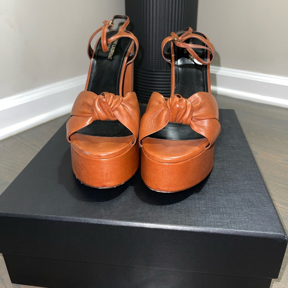 Saint Laurent Bianca Platform